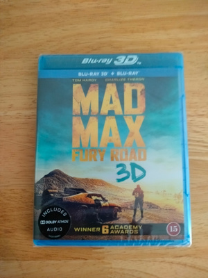 Mad Max fury road 3D blu-ray