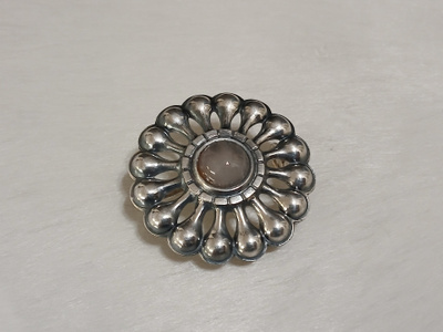 1964- Kalevala koru, Hopea Perniön,  solki,  rintakoru 