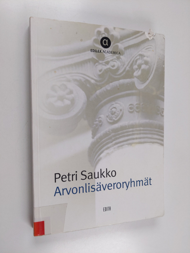 Petri Saukko : Arvonlisäveroryhmät