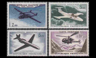 Ranska 1279-82 ** Lentoposti (1960)