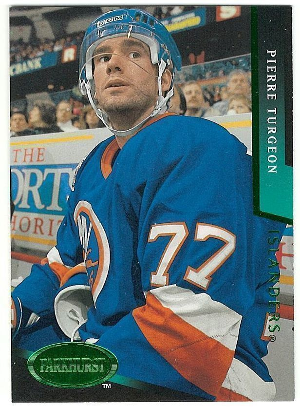 93-94 Parkhurst Emerald Ice #389 Pierre Turgeon