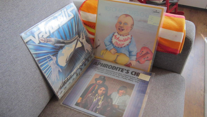 Demis Roussos, Aphrodite's Child, Vangelis LP 9 kpl