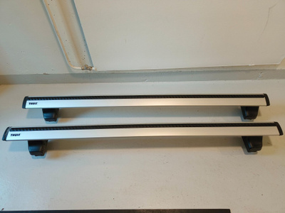 Thule WingBar Edge kattoteline kuin uusi
