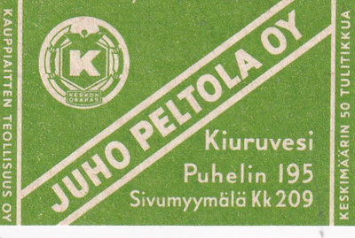 Kiuruvesi,  Juho Peltola Oy  b535