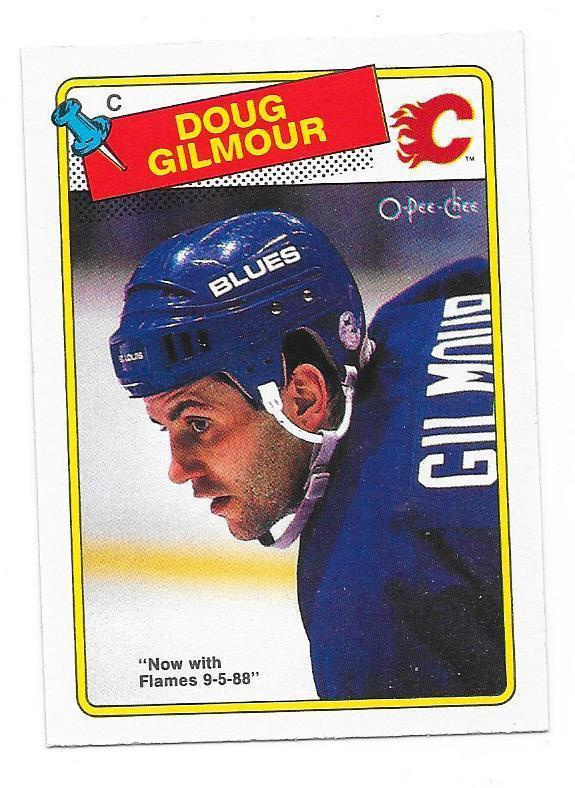 1988-89 OPC #56 Doug Gilmour Calgary Flames