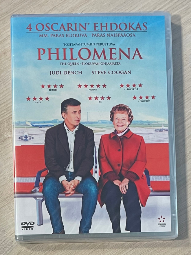 Philomena (2013) Judi Dench & Steve Coogan (UUSI)