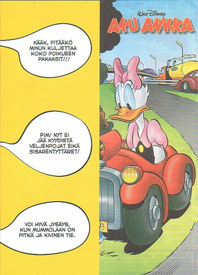 Disney: Aku Ankka - VOLKSWAGEN ERIKOISNUMERO (1-painos)