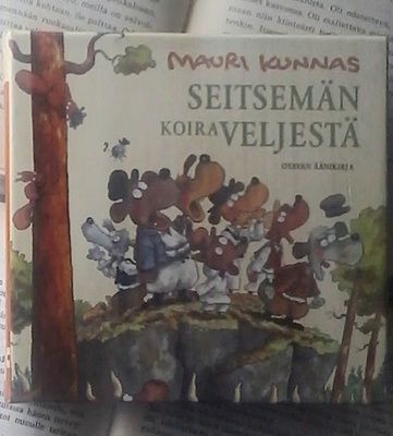 Mauri Kunnas - Seitsemän koiraveljestä (äänikirja, CD)