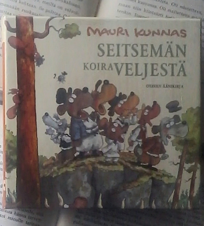 Mauri Kunnas - Seitsemän koiraveljestä (äänikirja, CD)