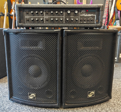 Peavey Powered Mixer + Kaappipari