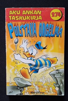 Aku Ankan taskukirja 274 Polttava ongelma