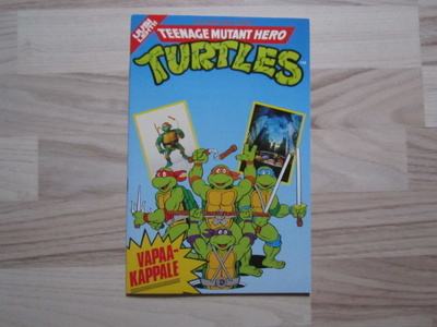Teenage Mutant Hero Turtles -sarjakuvalehti, vuodelta 1990