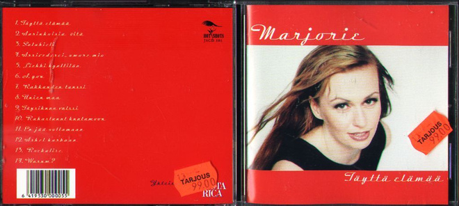 MARJORIE . CD-LEVY . TÄYTTÄ ELÄMÄÄ