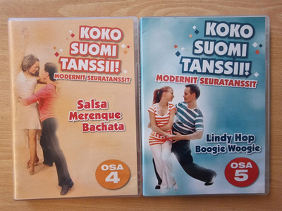 Koko Suomi tanssii! Modernit seuratanssit 4 & 5 (2xDVD)