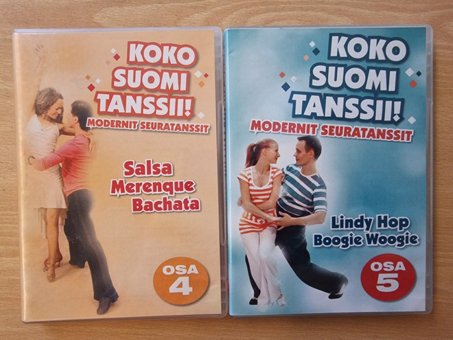 Koko Suomi tanssii! Modernit seuratanssit 4 & 5 (2xDVD)