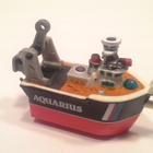 LGTI Micro Machines Aquarius laiva 1995 4 cm - pikkukuva 2