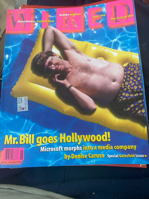 Wired June 1996 Bill Gates + leikkeitä