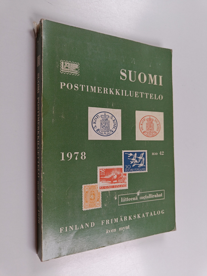 Suomi postimerkkiluettelo 1856-1977 : Finland frimärkskat...