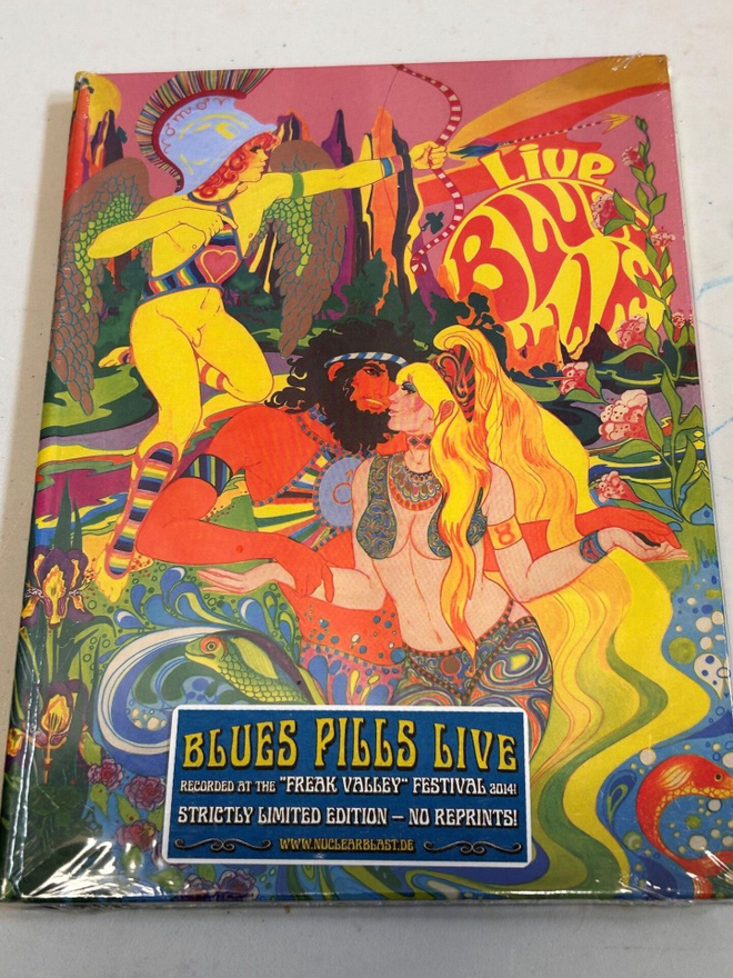BLUE PILLS LIVE 2014 CD LTD EDITION *UUSI*