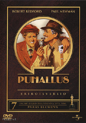 PUHALLUS 1 & 2 (Paul Newman,Robert Redford,Jackie Gleason)