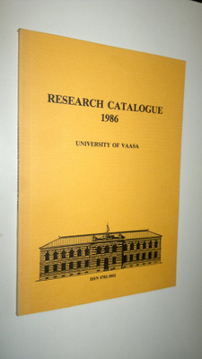 Research catalogue 186