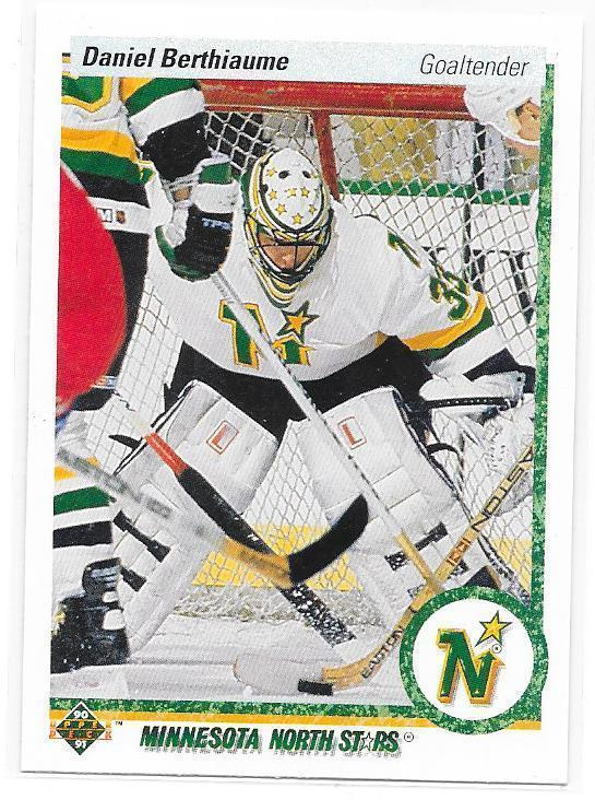 1990-91 Upper Deck #381 Daniel Berthiaume Minnesota NS MV