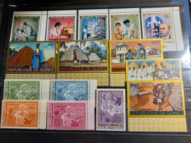 GUINEA Länsi-Afrikka postituoreita 15 eril **