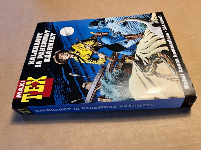 TEX WILLER MAXI KALKKAROT JA PAHEMMAT KÄÄRMEET HYVÄ