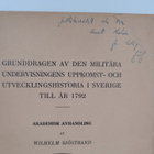 Wilhelm Sjöstrand : Grunddragen av den militära undervisn... - pikkukuva 2