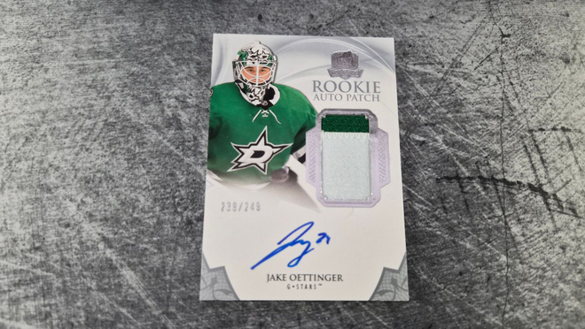Jake Oettinger 2020-21 The Cup RPA /249