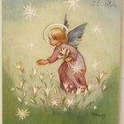 Martta Wendelin vanha enkeli kortti, v. 1948, siltaleima - pikkukuva 1