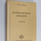 Toivo Vuorela : Kansatieteen sanasto - pikkukuva 1