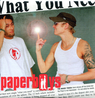 Paperboys • What You Need CD-Single