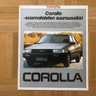 Esite Toyota Corolla vuodelta 1985 - pikkukuva 1