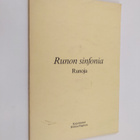Hilkka Paganus : Runon sinfonia : runoja - pikkukuva 1