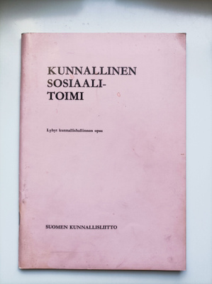 Kunnallinen sosiaalitoimi