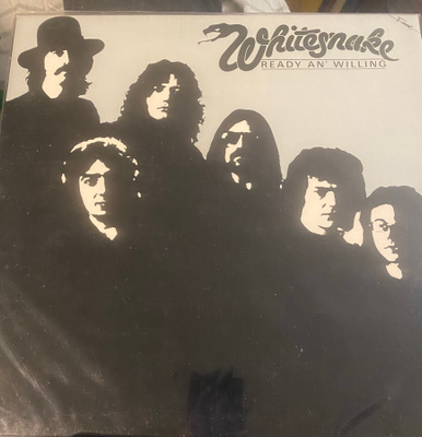 Whitesnake: Ready An’ Willing 1980 LP