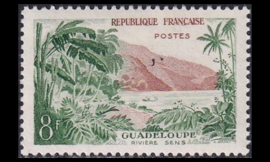 Ranska 1160 ** Maisemia 8 Fr (1957)