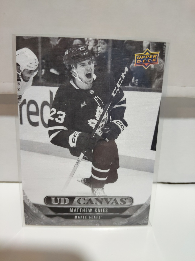 2024-25 UpperDeck UD Canvas Black & White #C-1 Matthew Knies