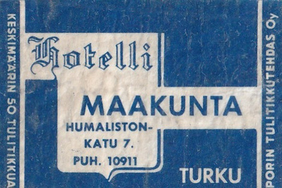 Turku, Hotelli Maakunta b509