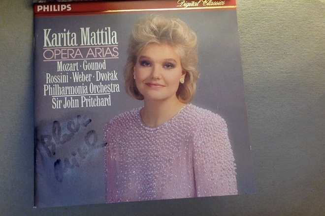 KARITA MATTILA.. :: ..OPERA ARIAS..::.. CD ALBUM .... 1988