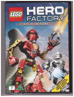 LEGO ... HERO FACTORY °°RISE OF THE ROOKIES°° -DVD / (UUSI)