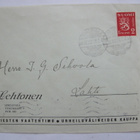 VANHA Firmakuori Urheilukauppa Lehtonen Sortavala 1938 - pikkukuva 1