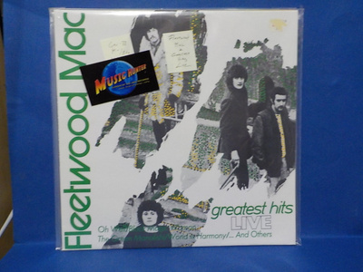 FLEETWOOD MAC - GREATEST HITS LIVE M-/EX+ GER -88 LP