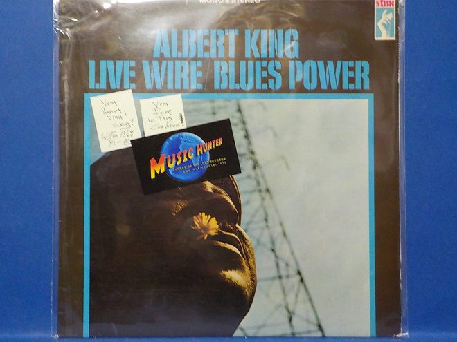 ALBERT KING -  LIVE WIRE / BLUES KING - FRA 1968 M-/EX+ LP