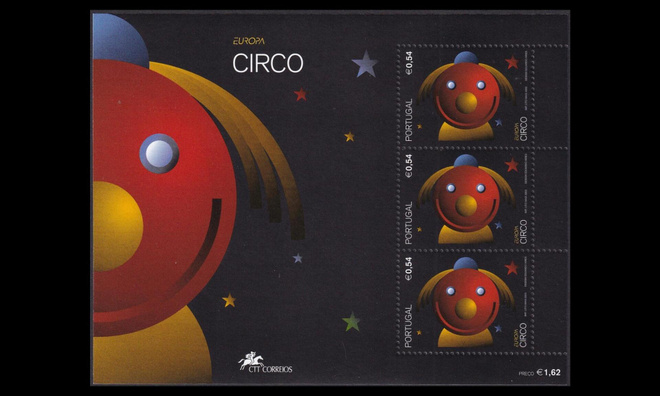 Portugali 2593BL176 ** Europa sirkus (2002)