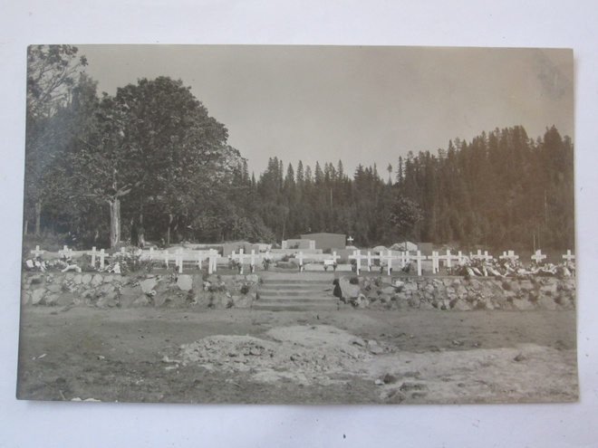 VANHA Postikortti Janakkala Sankarihaudat 1940-luku