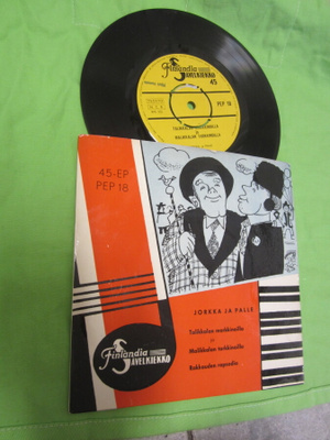 Jorkka ja Palle - Jorkka ja Palle ep ps 1958 ( erittäin hyvä