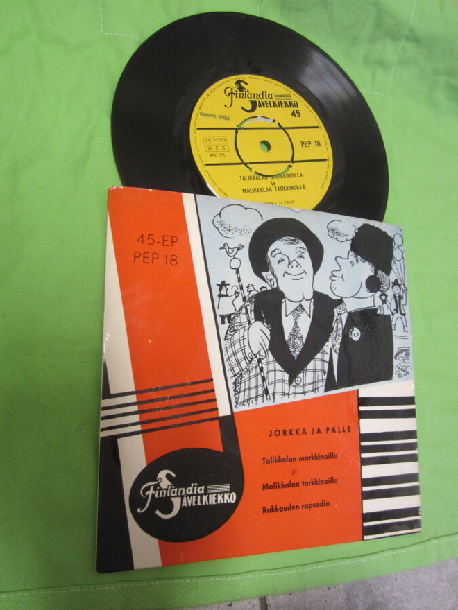 Jorkka ja Palle - Jorkka ja Palle ep ps 1958 ( erittäin hyvä