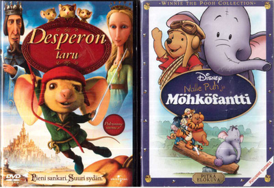 2 KPL DVD ELOKUVIA